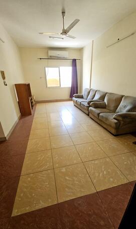 Bhd 250/month, 2 Br, 2 Bedrooms Semi Furnished Flat For Rent With Ewa
